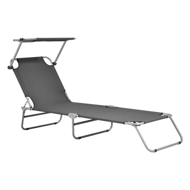 Sonnenliege Argozelo 186x55x24 cm [casa.pro] - premiumXL