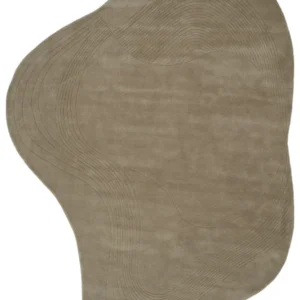 Fluid Arc Teppich, Earth von Linie Design
