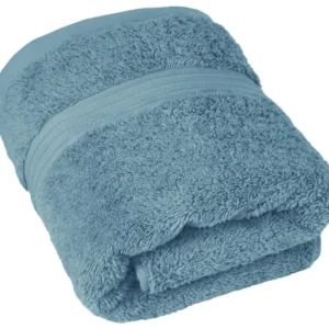 Frottee Handtuch 50x100 cm Blau - Tauben