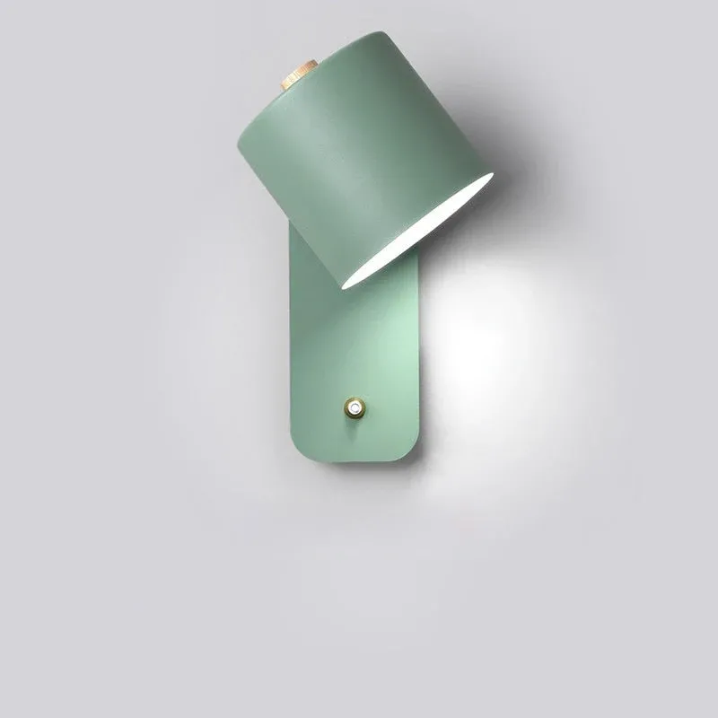 Modern LED Wall Light White Metal Adjustable Sconce - Product example