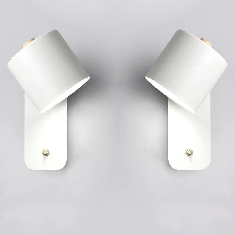 Modern LED Wall Light White Metal Adjustable Sconce - Product detail 4
