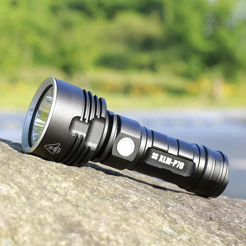 Tactical LED Flashlight Rechargeable High Lumen Output - Product showcase