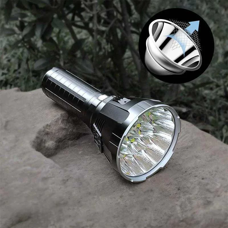 Tactical LED Flashlight Rechargeable High Lumen Output - Product detail 4
