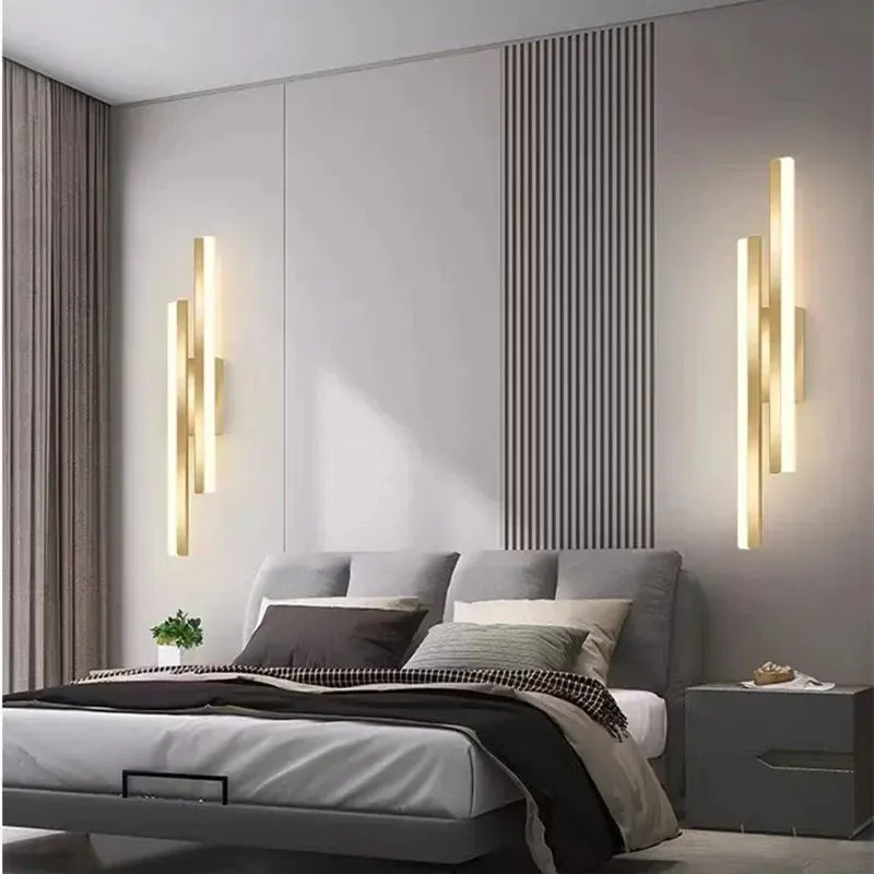 Modern LED Wall Sconce Vertical Linear Design - Product detail 4
