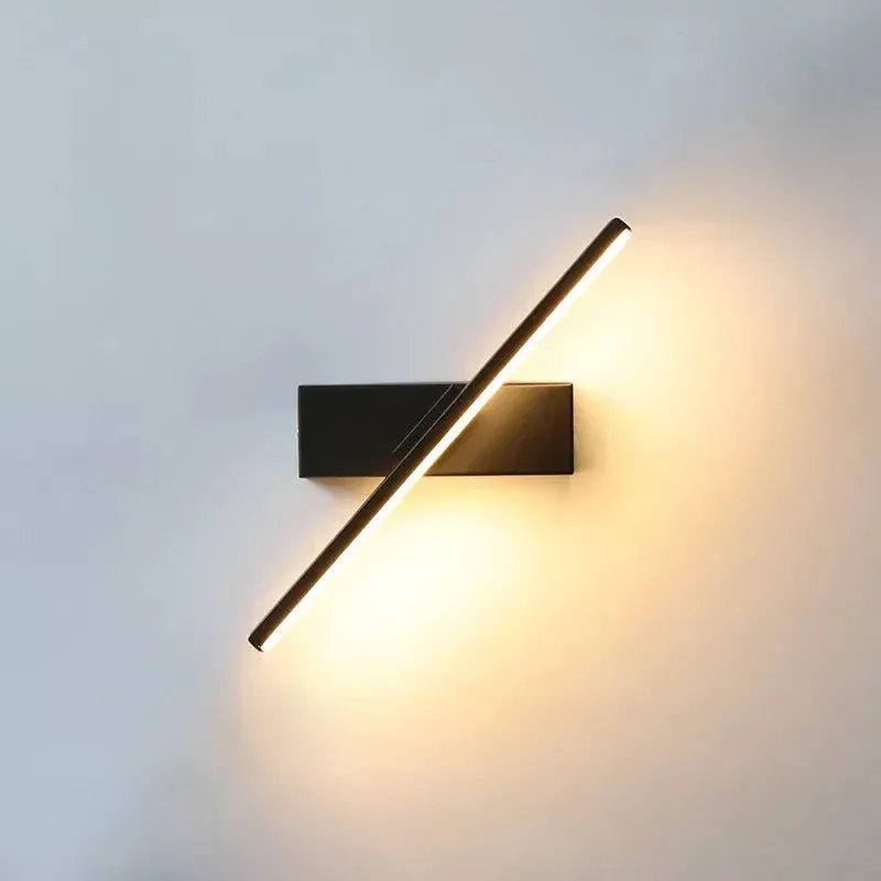 Modern LED Wall Light Adjustable Rotating Aluminum Design - Product showcase