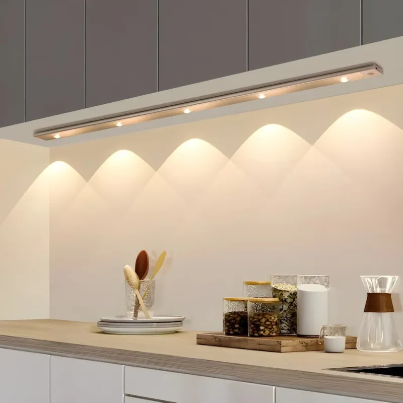 Under Cabinet LED Light Motion Sensor Smart Strip - Product showcase