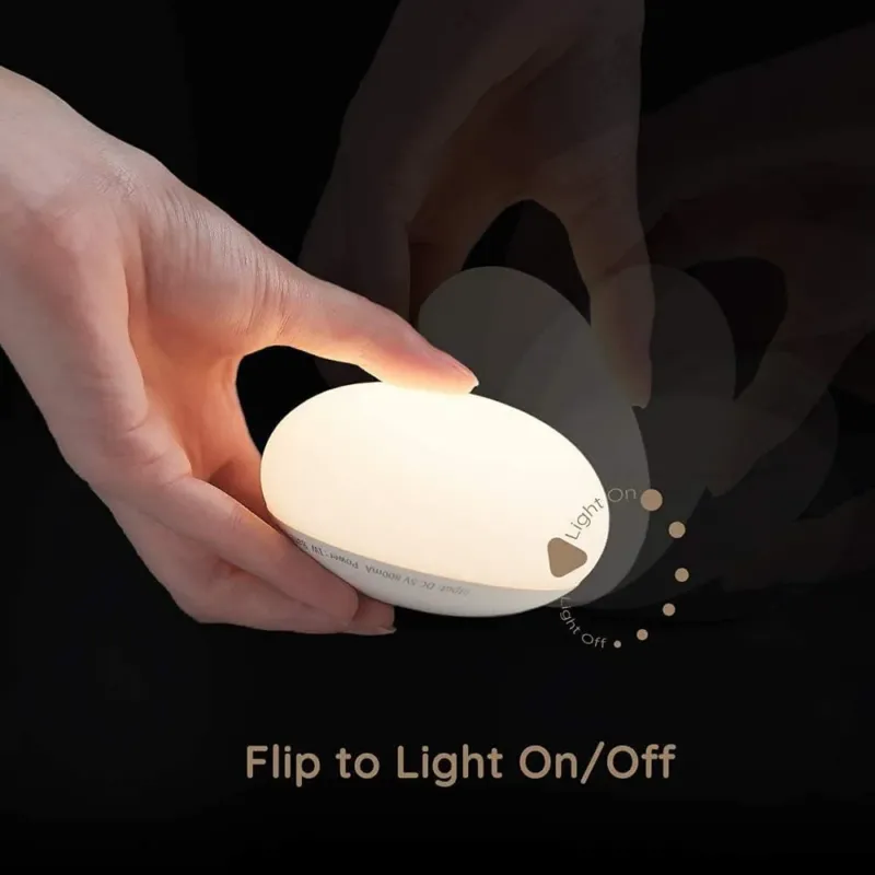 Touch Night Light Soft Silicone Baby Care Lamp - Product detail 4