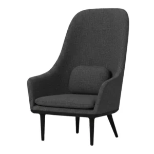 Lunar Highback Stuhl, Eiche, Black Hallingdal 180 CMHR von Stellar Works