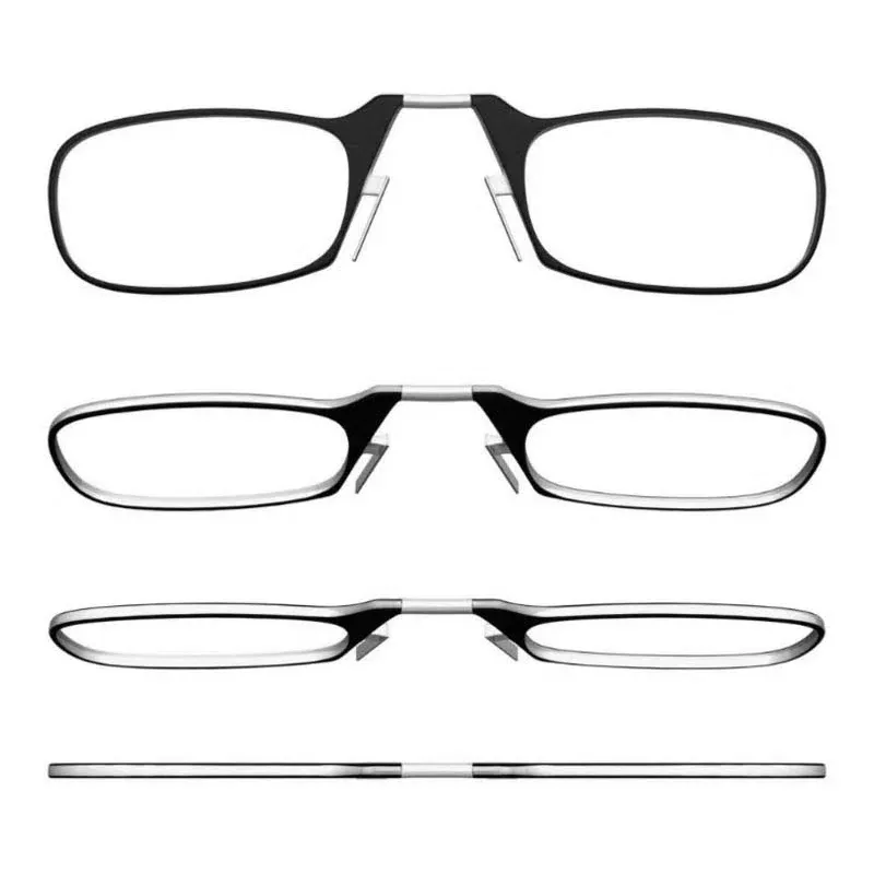 Clip On Reading Glasses Portable Lightweight Design - Product showcase
