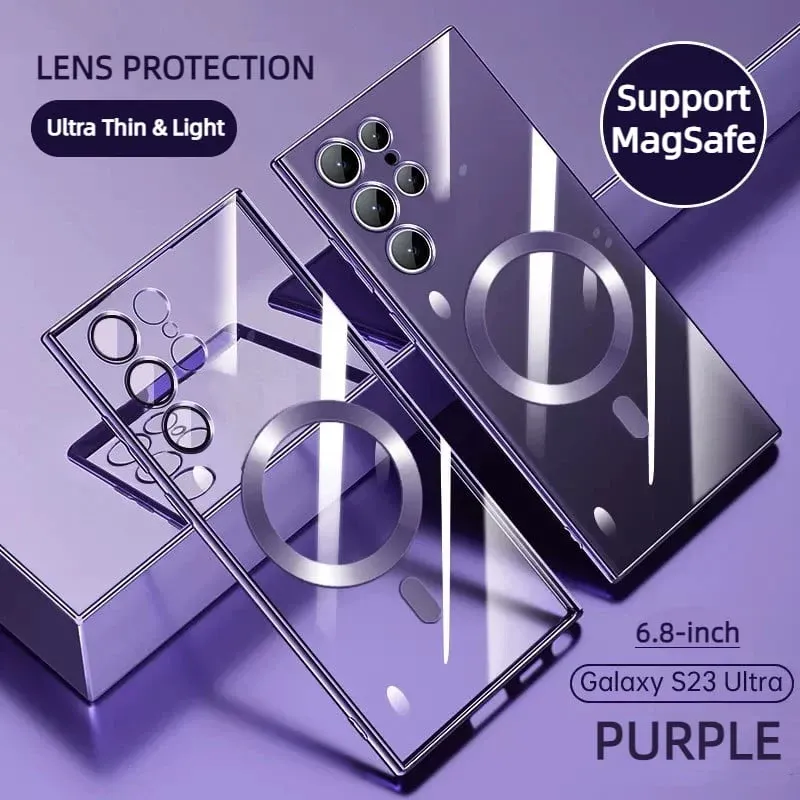 Samsung Galaxy S23 Ultra Case Ultra-Thin Magnetic Phone Case - Product showcase