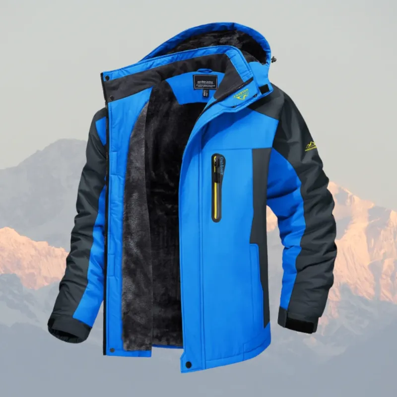 Outdoor Winter Jacket Fleece-Lined Waterproof Design - Product detail 4