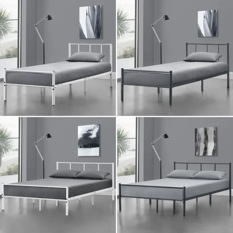 Metallbett Laos in versch. Farben und Größen en.casa - premiumXL
