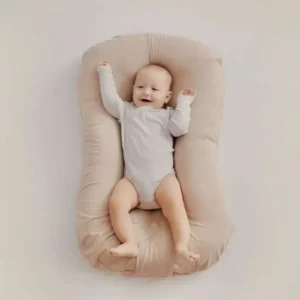 Baby Sleep Nest Soft Memory Foam Infant Lounger - Product showcase