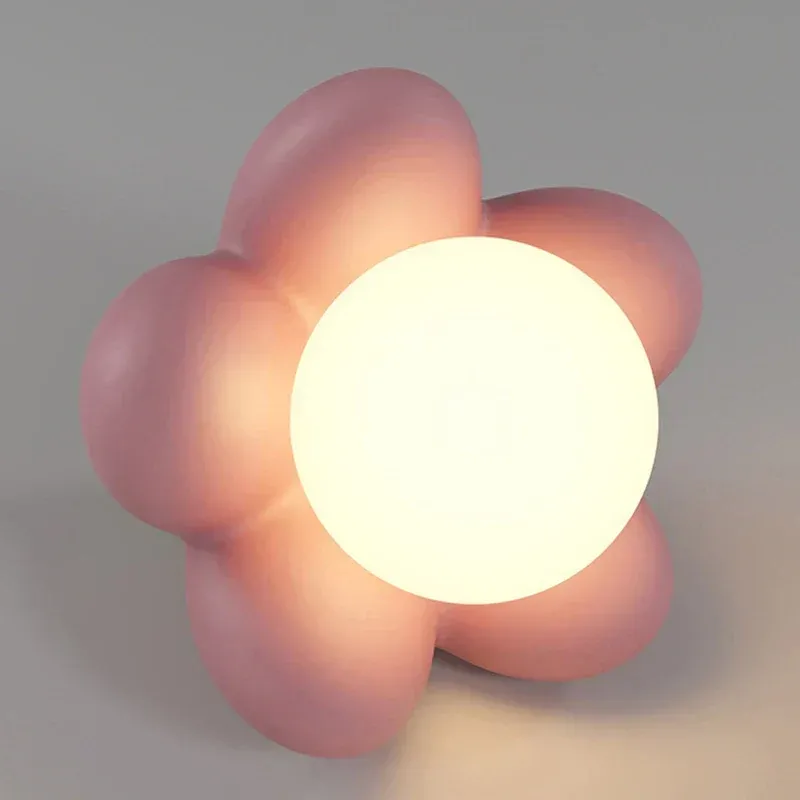 Floral Wall Light Cream Petal Design - Product showcase