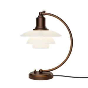 PH 2/2 Luna Tischleuchte, Aged Brass von Louis Poulsen