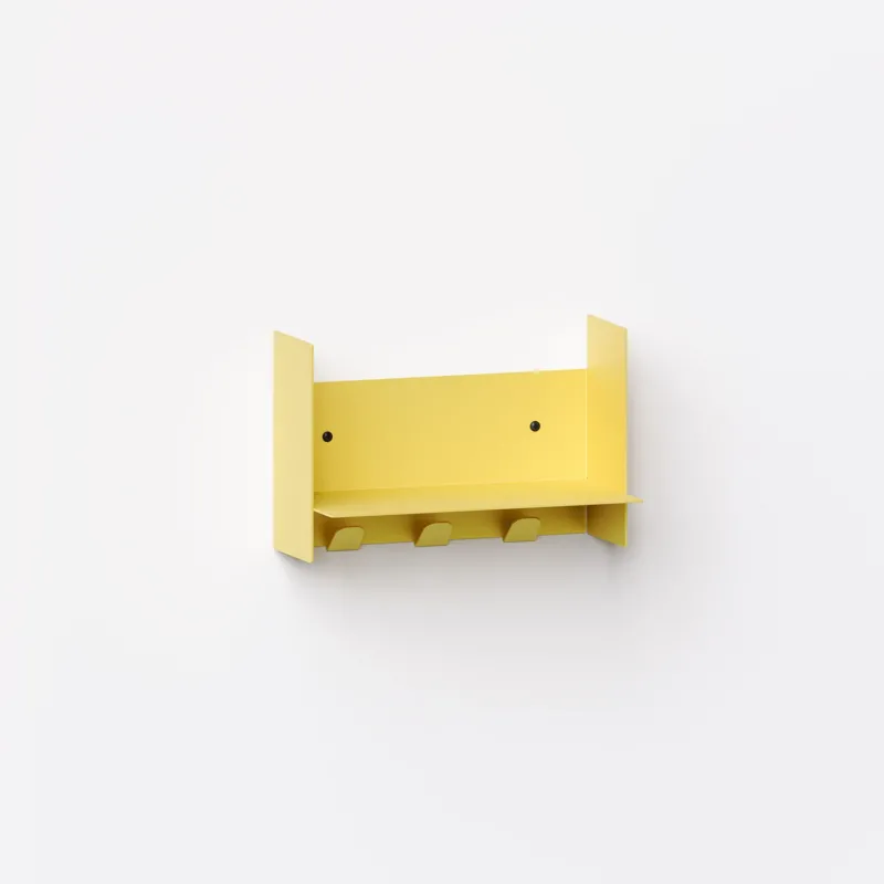 Etagère porte-manteau PLI en acier - 20 à 60cm