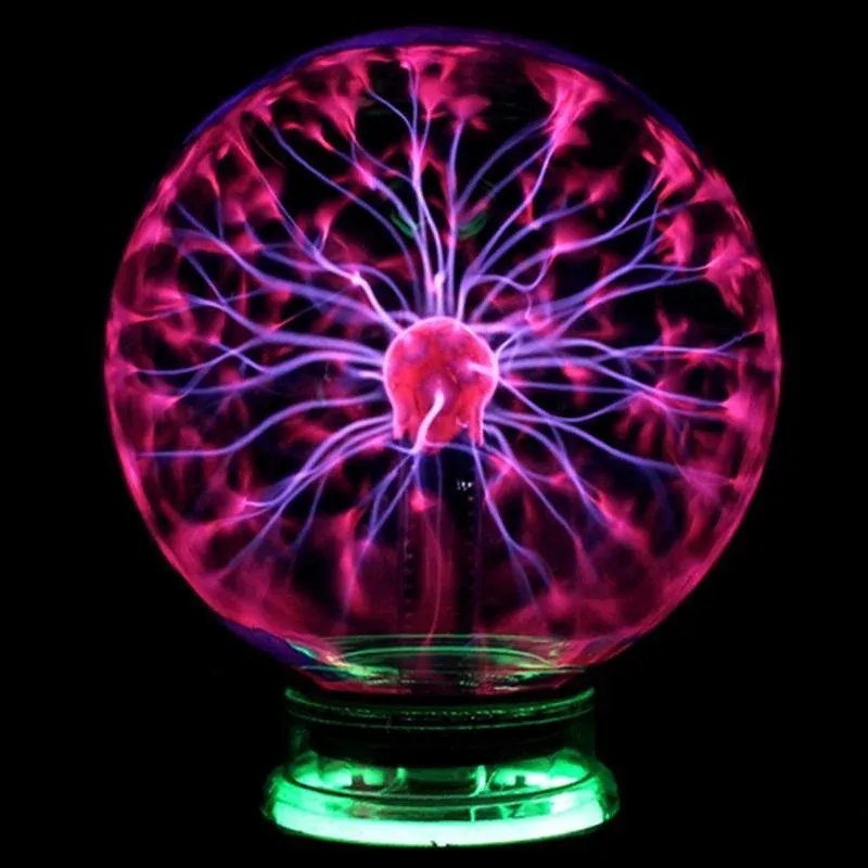 Plasma Ball Night Light Interactive Touch Responsive Electric Globe - Product showcase