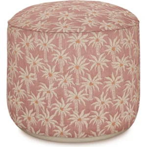 Palais In-& Outdoor Sitzpouf Laura Rose & Ecru