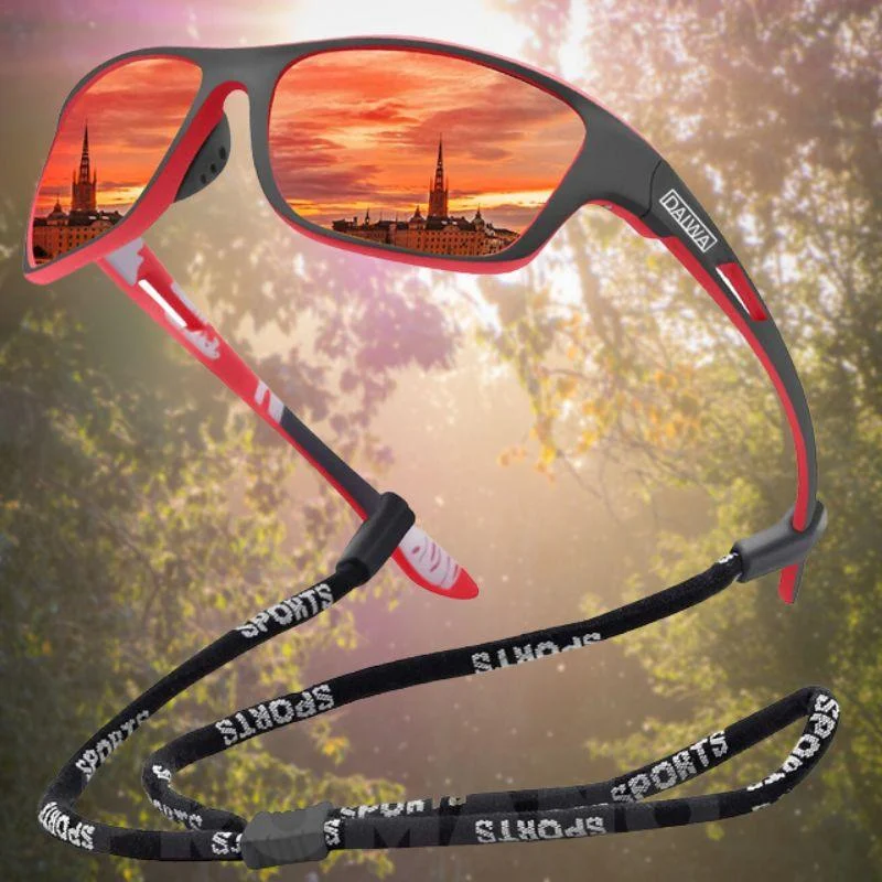 Sports Polarized Sunglasses UV Protection With Scratch-Resistant Lenses - Product showcase