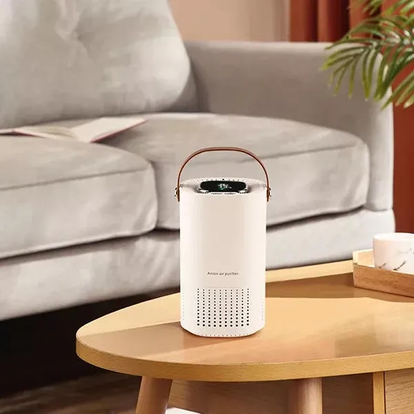 Compact HEPA Air Purifier 3-Stage Filtration System - Product showcase