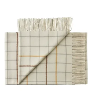 Quito Decke, honey white von Silkeborg Uldspinderi