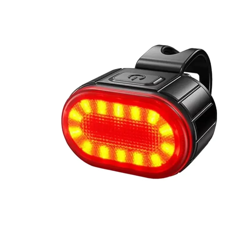 USB Rechargeable Bike Light Set Front Rear LED Safety Lights - Product example