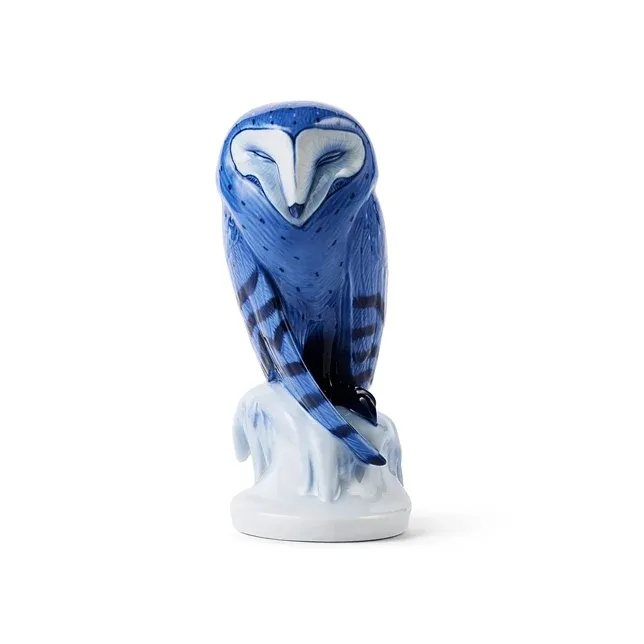 Royal Copenhagen Figur blaue Eule, 22 cm