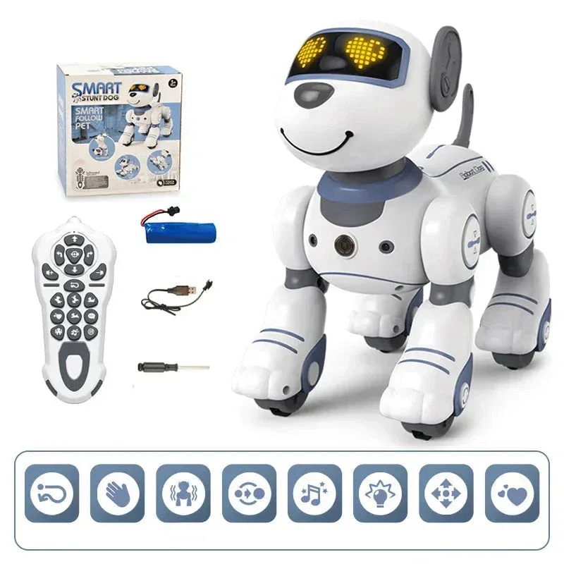 Interactive Robot Dog Toy Voice Controlled Programmable Pet - Product showcase