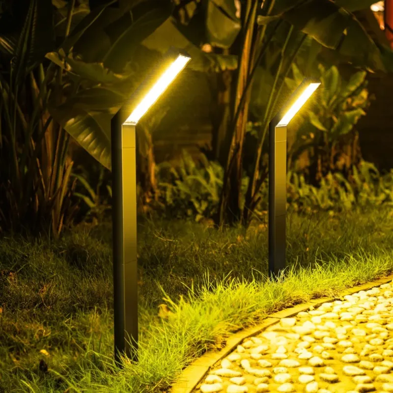 Modern Solar Path Lights Adjustable LED Garden Lighting - Product showcase