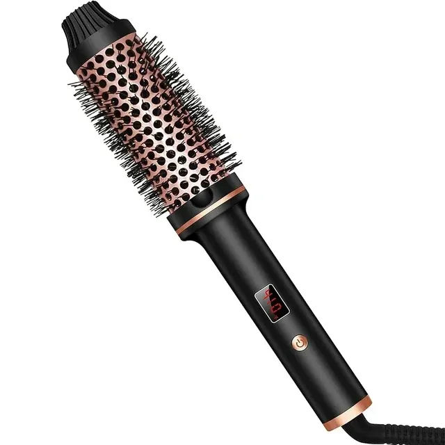 Ceramic Hair Styling Brush Tourmaline Barrel With Ionic Technology - Product showcase