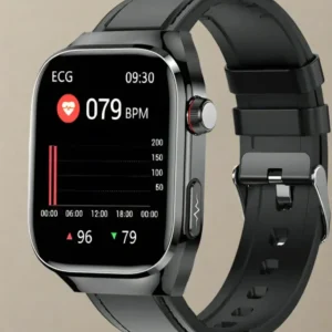 Smart Health Monitor Watch ECG Blood Sugar Tracking Display - Product showcase