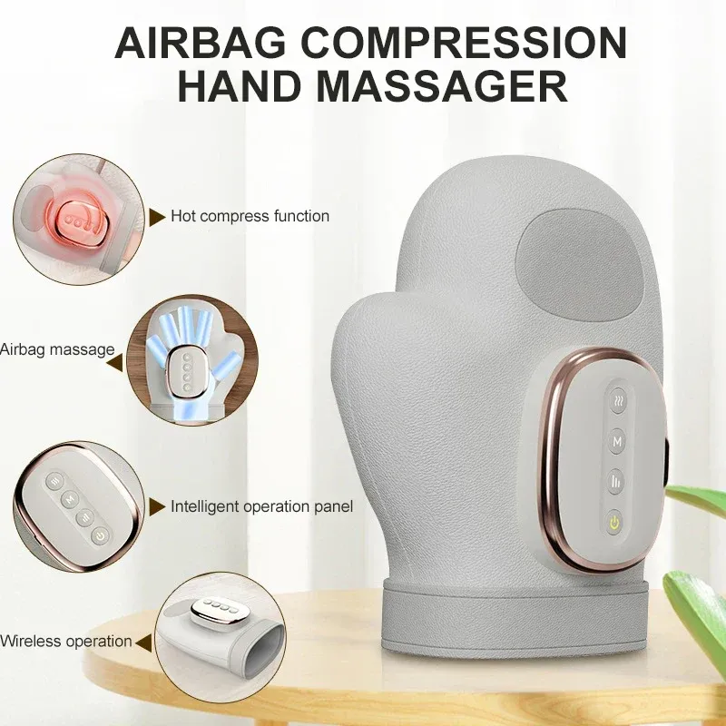Electric Hand Massager Heat Compression Therapy Device - Product showcase