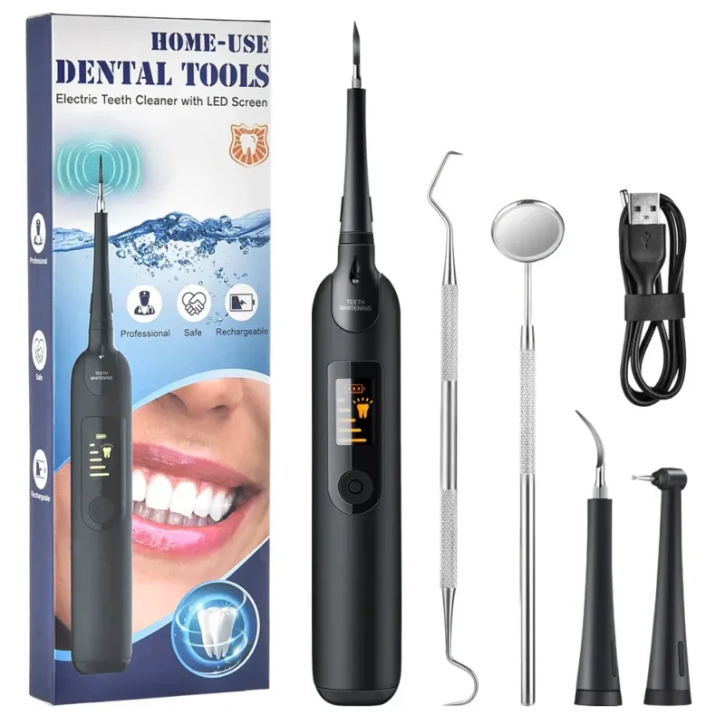 Electric Dental Scaler Professional LED Display Teeth Cleaner - Product showcase