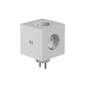 Square 2 Steckdose mit USB, grau von Avolt