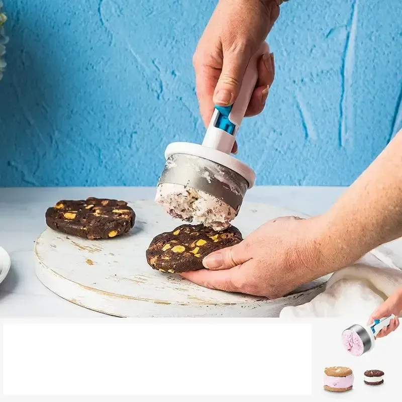Professional Ice Cream Scoop Cylindrical Press Design - Product showcase