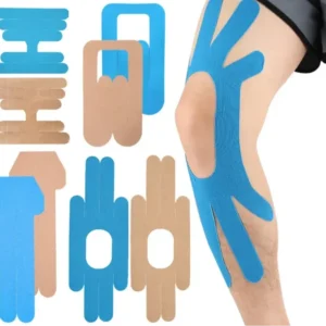 Athletic Kinesiology Tape Pre-Cut Waterproof Support Strips - Product showcase