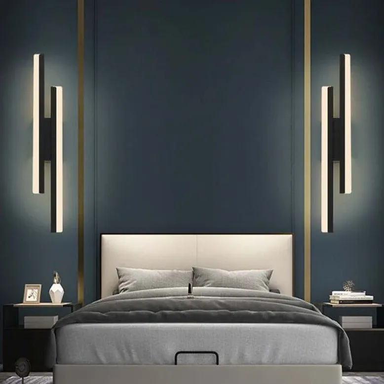 Modern LED Wall Lamp Linear Stripe Design - Product showcase