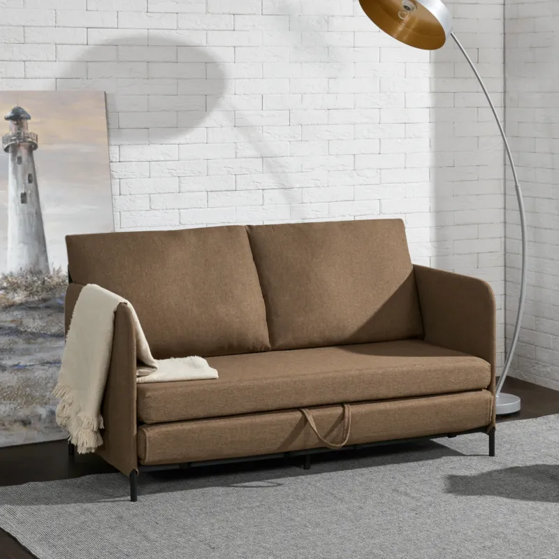 Schlafsofa Soini mit Liegefunktion in versch. Farben [en.casa] - premiumXL