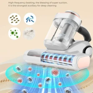 UV Dust Mite Vacuum Cleaner 13KPa Ultrasonic Deep Cleaning - Product showcase