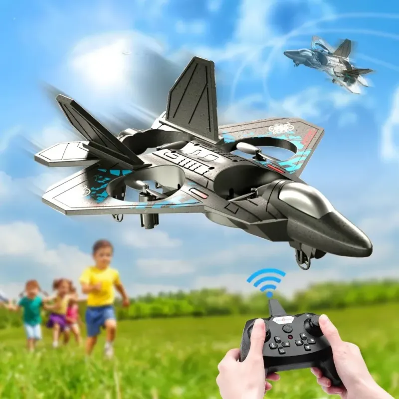 RC Fighter Drone Quad Motor Gravity Sensor Aircraft - Product showcase