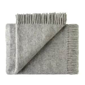 Season Decke, medium grey von Silkeborg Uldspinderi