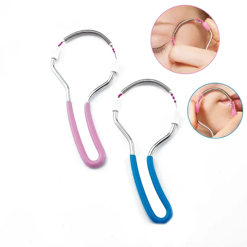 Facial Hair Removal Spring Stainless Steel Epilator Tool - Product showcase