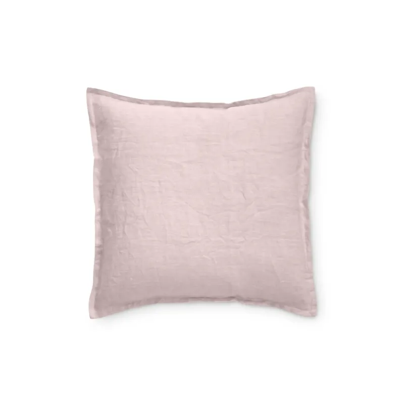 decode by luiz Kissenbezug Style Sixteen Leinen Blush