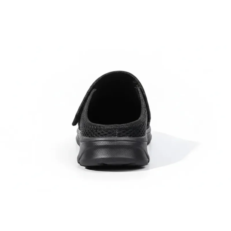 Womens Adjustable Mesh Slippers Velcro Closure For Sensitive Feet - Product detail 4
