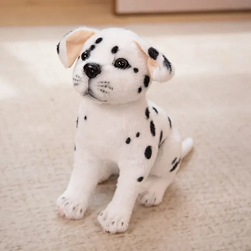 Plush Dalmatian Puppy Toy Soft Stuffed Animal For Kids - Product showcase