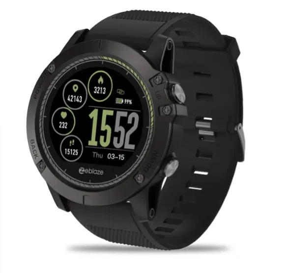Smart Fitness Watch 3D Interface With Health Monitoring - Product showcase