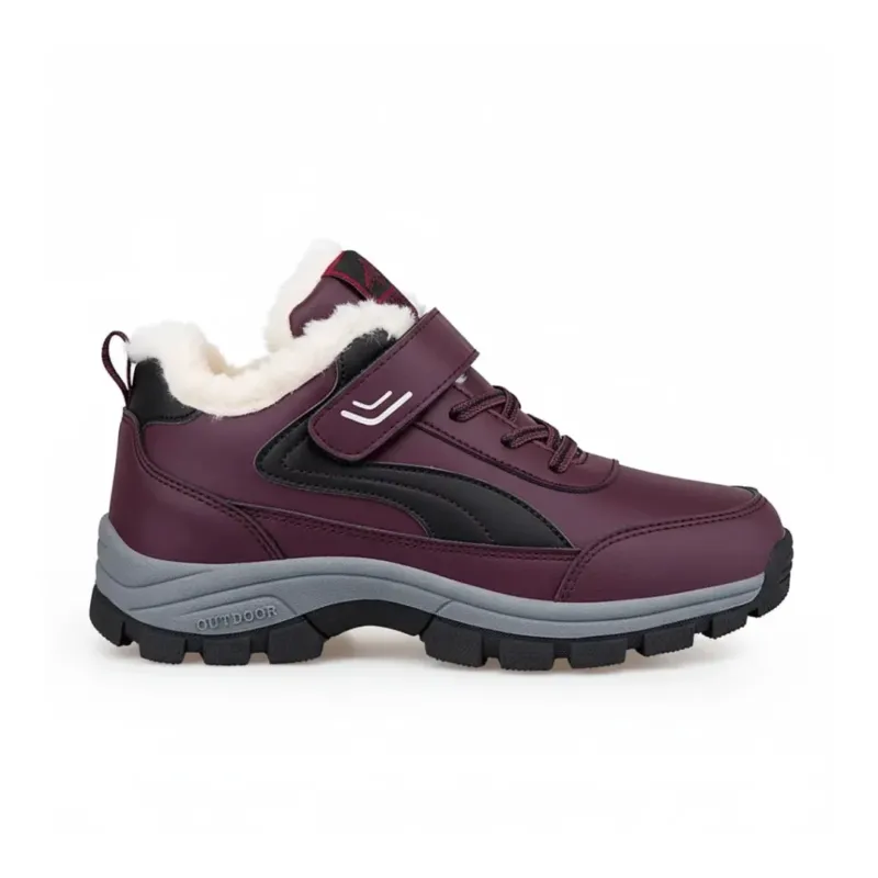 Waterproof Walking Shoes Fleece Lined Winter Comfort - Product example