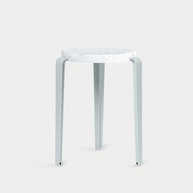 Tabouret LOU - plastique recyclé Venezia