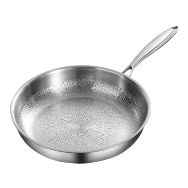 Titanium Frying Pan Hammered Non-Toxic PFAS-Free Induction Cookware - Product showcase