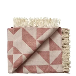 Twist a Twill Decke, rusty rose von Silkeborg Uldspinderi